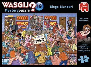 Wasgij Mystery 19 - Bingo Bedrog - 1000 stukjes (AANBIEDING) beschikbaar voor biedingen