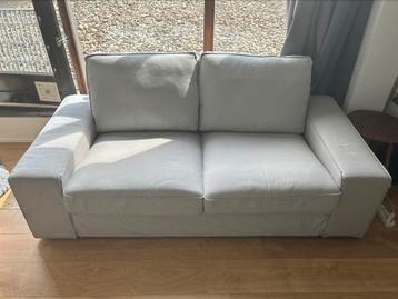 2-zitsbank ikea lichtgrijs als nieuw! - afbeelding 1