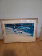 Poster met lijst 75 x 105 cm, Ophalen, Gebruikt, Foto of Poster