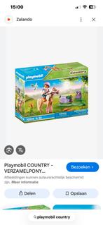 Playmobil set schetlander pony, Ophalen of Verzenden, Zo goed als nieuw, Complete set
