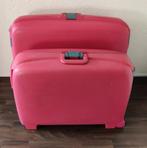 Koffer Roncato roze harde schaal  IN NETTE STAAT, Sieraden, Tassen en Uiterlijk, Koffers, Ophalen of Verzenden, Hard kunststof