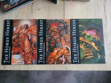 Horus Heresy: Visions of War / Darkness / Death, paperbacks beschikbaar voor biedingen