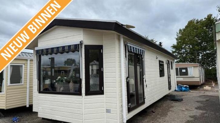 Chalet Dubbelglas, dakpannen, Caravans en Kamperen, Stacaravans, tot en met 4