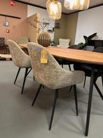 Kuipstoelen 4x - beige stoel - zwarte stoel - eetkamerstoel, Ophalen, Zwart, Nieuw, Vier