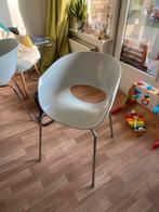 Witte kuipstoelen- Orbit large  - 6stuks, Ophalen, Kunststof, Gebruikt, Wit