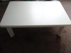 Salontafel wit afgerond blad 120 x 80 cm, 50 tot 100 cm, Minder dan 50 cm, 100 tot 150 cm, Modern