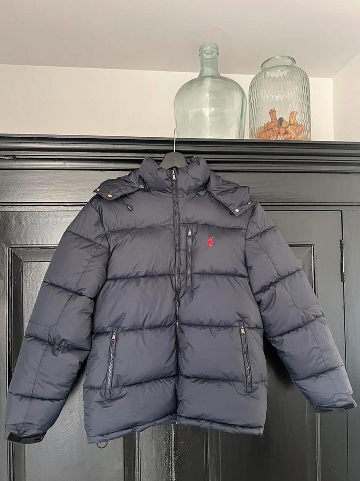 Dames Ralph Lauren puffer jacket winterjas marineblauw, Kleding | Dames, Jassen | Winter, Nieuw, Maat 36 (S), Blauw, Ophalen of Verzenden