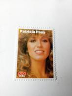 Patricia Paay sluitzegel 2 Pop foto 4x3cm, Ophalen of Verzenden, Zo goed als nieuw, Foto of Kaart