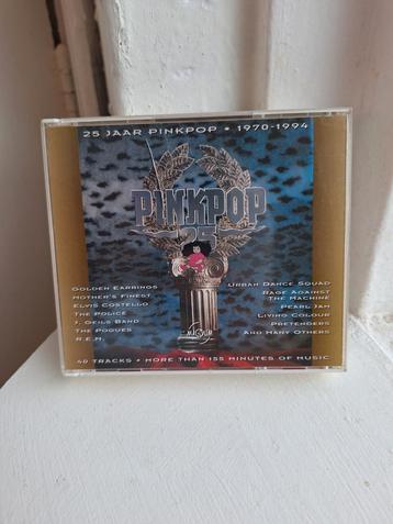 CD 25 jaar pinkpop 1970 - 1994 beschikbaar voor biedingen