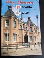 Sparta - Ajax 1994/1995, Verzamelen, Ophalen of Verzenden, Zo goed als nieuw, Ajax, Boek of Tijdschrift