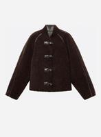 mango schapenvachtjas, Ophalen of Verzenden, Zo goed als nieuw, Maat 38/40 (M), Bruin