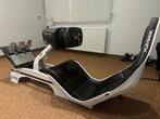 Playseat, simracing set. Thrustmaster ts-pc racer & t-lcm, Ophalen, Zo goed als nieuw, Thustmaster