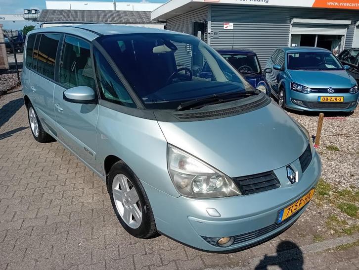 Renault Espace 2.0 16V Turbo S2005 Auth 2003 NIEUWE APK!!, Auto's, Renault, Bedrijf, Espace, ABS, Airbags, Airconditioning, Alarm
