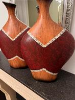 Set vazen, Ophalen, Zo goed als nieuw, Glas, Minder dan 50 cm