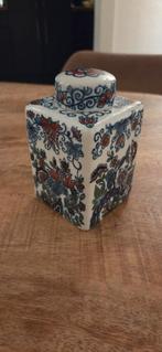 Tichelaar theebusje, makkumer aardewerk, Antiek en Kunst, Antiek | Keramiek en Aardewerk, Ophalen of Verzenden