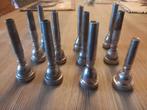 Mondstukken trompet, 1 cornet, Muziek en Instrumenten, Blaasinstrumenten | Trompetten, Ophalen of Verzenden, Gebruikt, Bes-trompet