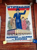 Reclame affiche, heerenkleding, 1931!!!, Ophalen of Verzenden, Zo goed als nieuw