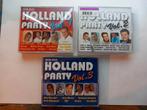 3 Dubbel cd's Holland Party vol. 1, 2, 3, hits meezingers, Levenslied of Smartlap, Ophalen of Verzenden, Zo goed als nieuw