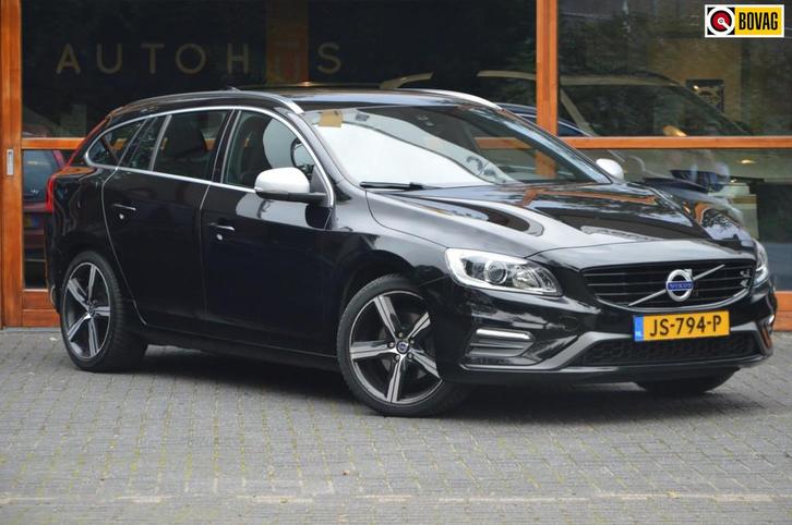 Volvo V60 T3 R-Design | Dealer onderhouden | Stoelverwarming, Auto's, Volvo, Bedrijf, Te koop, V60, ABS, Airbags, Airconditioning