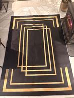 Zwarte vloerkleed 2 stuks, Huis en Inrichting, Stoffering | Tapijten en Kleden, Ophalen, 200 cm of meer, Rechthoekig, Nieuw