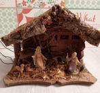 Te koop kerststalletje incl verlichting, Diversen, Kerst, Ophalen of Verzenden, Zo goed als nieuw