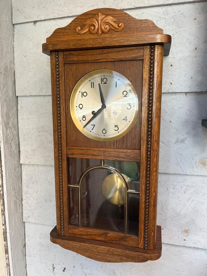 Zeer nette bak regulateur, Antiek en Kunst, Antiek | Klokken, Ophalen