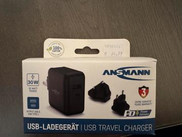 Ansmann USB Travel Charger 30W | Nieuw in verpakking beschikbaar voor biedingen