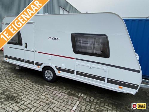 Dethleffs C'Go 495 FR incl. Dorema Onyx, Caravans en Kamperen, Caravans, Bedrijf, tot en met 4, 1000 - 1250 kg, Rondzit, Dethleffs