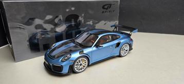 Porsche 911 GT2 RS blauw Carbon GT Spirit beschikbaar voor biedingen