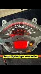 Piaggio Vespa sprint en teller aanpassen km stand, Ophalen of Verzenden, Blok, Piaggio