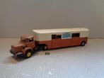 dinky berliet met paarden trailer, Ophalen of Verzenden, Zo goed als nieuw, Bus of Vrachtwagen, Dinky Toys