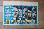 filmaffiche Dean Martin Ocean's 11 1960 filmposter, Verzenden, Rechthoekig Liggend, Zo goed als nieuw, A1 t/m A3