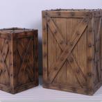 Crate polyester 61 x 42 x 82 cm Large – Krat Hoogte 82 cm, Ophalen, Nieuw