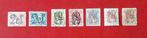 1923 Opruimingsuitgifte 7 Postzegels met Opdruk Gestempeld, Postzegels en Munten, Postzegels | Nederland, T/m 1940, Ophalen, Gestempeld