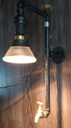 Brandweer wandlamp lamp industriëel steampunk retro, Ophalen of Verzenden, Zo goed als nieuw