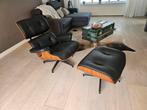 Eames lounge chair met Ottoman ( replica), Huis en Inrichting, Fauteuils, Ophalen, Zo goed als nieuw