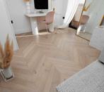 EIKEN HONGAARSE PUNT VLOER, Ophalen of Verzenden, Nieuw, 75 m² of meer