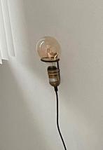 Wandlamp / nachtlamp 2x (zonder gloeilamp), Ophalen, Gebruikt, Metaal