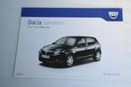 Folder Dacia Sandero limited Black Line (01-2011) (2), Ophalen of Verzenden, Nieuw, Overige merken