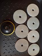 diamant polijst set voor op haakse slijper/ slijptol, Ophalen of Verzenden, Nieuw, 1200 watt of meer, Overige typen