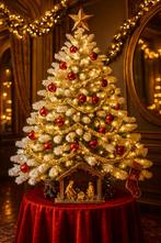 Luxe  Witte Kunstkerstboom Al in Elkaar Gezet!!!