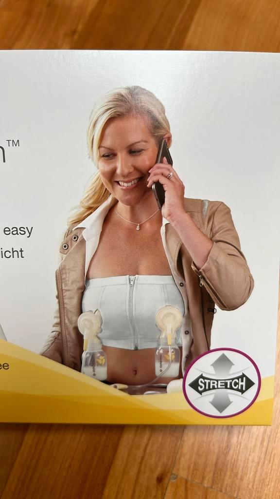 Medela kolf BH - 3 stuks - maat M, Kinderen en Baby's, Babyvoeding en Toebehoren, Zo goed als nieuw, Borstkolf, Ophalen of Verzenden