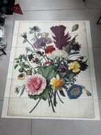 Ixxi Tegel Schilderij Bloemen, Ophalen, 60 cm of meer, Zo goed als nieuw, Minder dan 5 m²