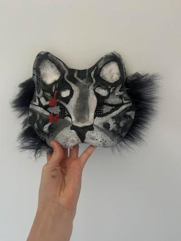 HQ therian mask grey! (TIJDELIJKE SALE!) beschikbaar voor biedingen