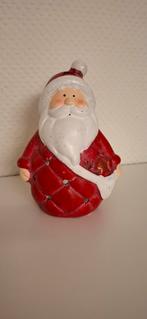 Kerstman waxinnelichthouder, Diversen, Kerst, Ophalen of Verzenden, Gebruikt