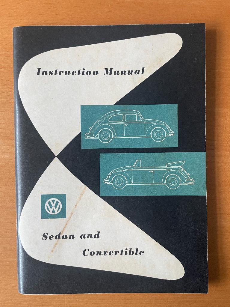 VW Kever Instruction Manual 1959, Auto diversen, Handleidingen en Instructieboekjes, Ophalen of Verzenden