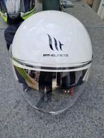 Helder witte MT Helmets valhelm echt in nieuwstaat +meer., Ophalen of Verzenden, Nieuw, Extra large of groter