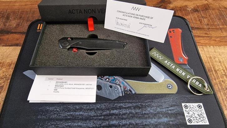 ANV A200 Acta Non Verba mes zakmes, Verzamelen, Militaria | Algemeen, Overige soorten, Mes of Dolk, Overige gebieden, Ophalen of Verzenden
