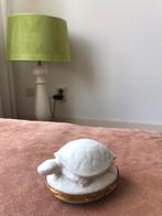 Porcelaine De Paris - Schildpad sieraden doosje - orgineel, Antiek en Kunst, Ophalen of Verzenden
