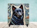 Schipperke Mozaïek tegel incl houder, Ophalen of Verzenden, Nieuw